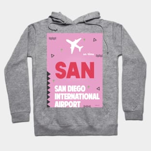 SAN San Diego airport Hoodie